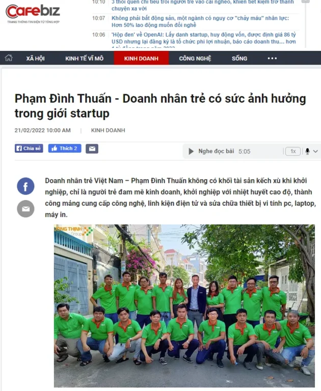 Phạm Đình Thuấn - CEO Trường Thịnh Group | "Uy Tín - Trường Thịnh"