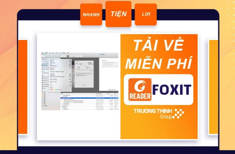 Tải Về Phần Mềm Chỉnh Sửa PDF Foxit Reader