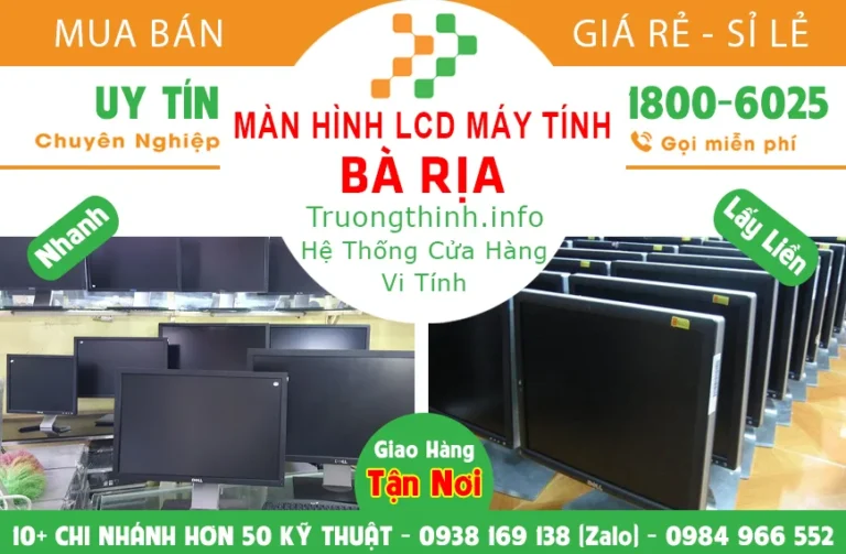 Bán Màn Hình Máy Tính Giá Rẻ Bà Rịa