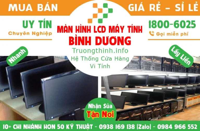 Bán Màn Hình Máy Tính Giá Rẻ Bình Dương