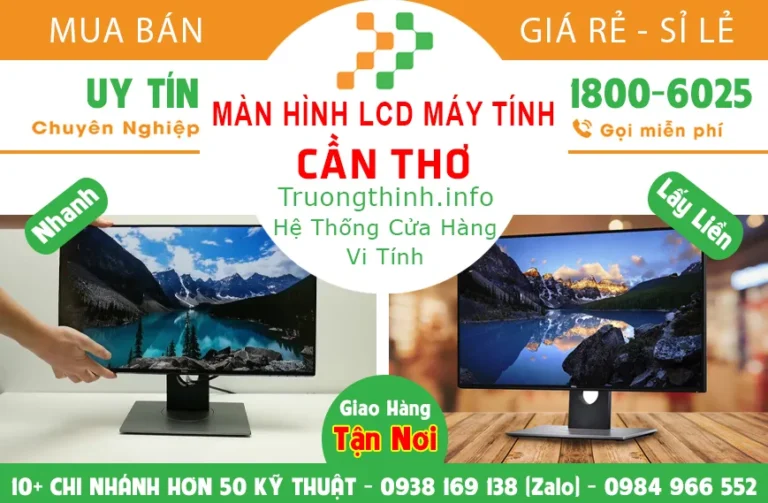 Bán Màn Hình Máy Tính Giá Rẻ Cần Thơ