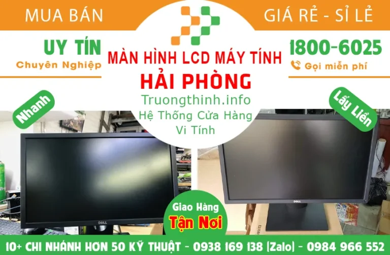 Bán Màn Hình Máy Tính Giá Rẻ Hải Phòng