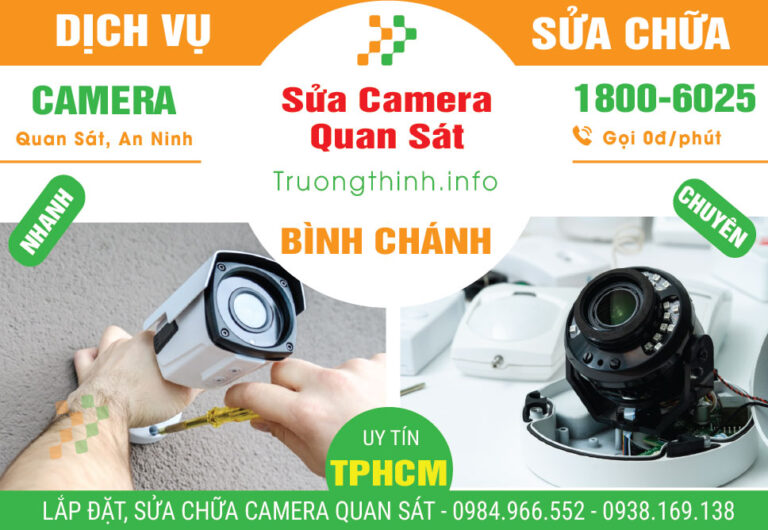Sửa Chữa Camera Quan Sát Bình Chánh