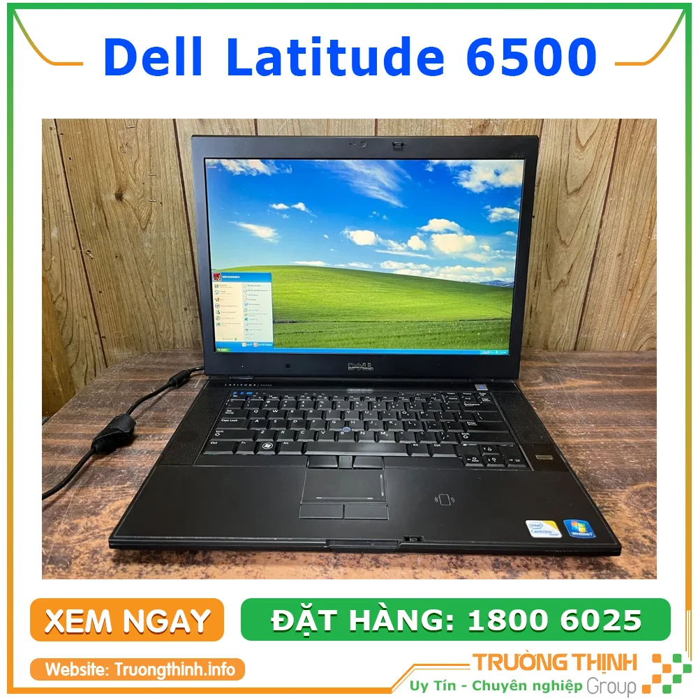 Mặt trước của laptop Dell Latitude 6500 | Vi Tính Giá rẻ