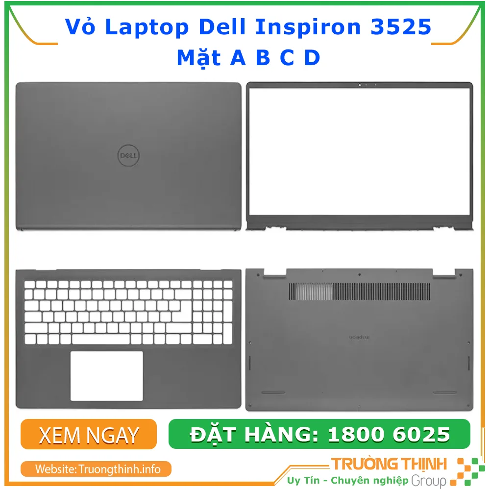 Vỏ Laptop Dell Inspiron 3525 Thay Lấy Ngay | Vi Tính Trường Thịnh Vỏ Laptop Dell Inspiron 3525 Thay Lấy Ngay | Vi Tính Trường Thịnh