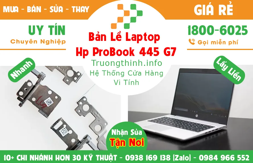 Mua Bán Bản Lề Laptop Hp probook 445 G7 | Vi Tính Trường Thịnh