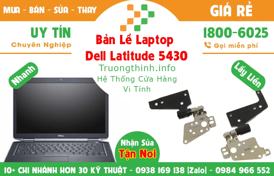 Mua Bán Bản Lề Laptop Dell Latitude 5430 | Vi Tính Trường Thịnh