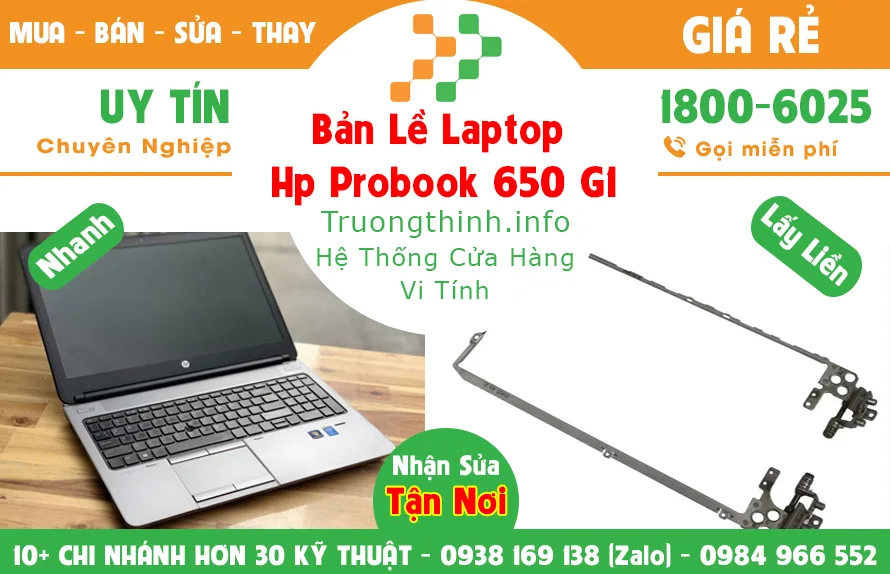 Mua Bán Bản Lề Laptop Hp probook 650 G1 | Vi Tính Trường Thịnh