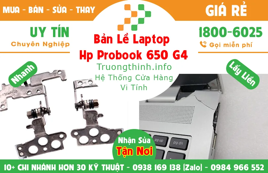 Mua Bán Bản Lề Laptop Hp probook 650 G4 | Vi Tính Trường Thịnh