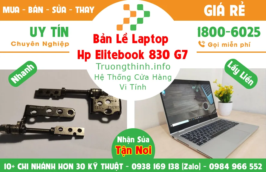 Mua Bán Bản Lề Laptop Hp Elitebook 830 G7 | Vi Tính Trường Thịnh