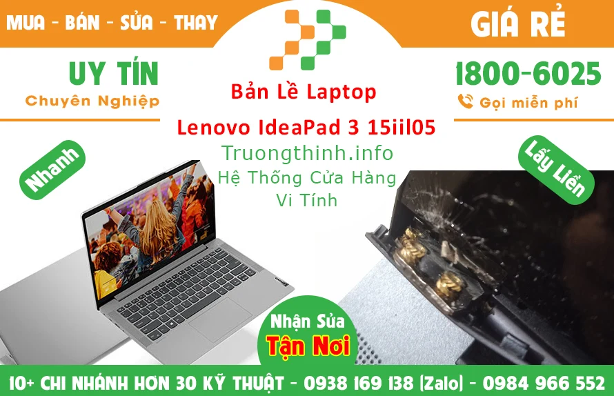 Bán Bản lề Laptop Lenovo Ideapad 3