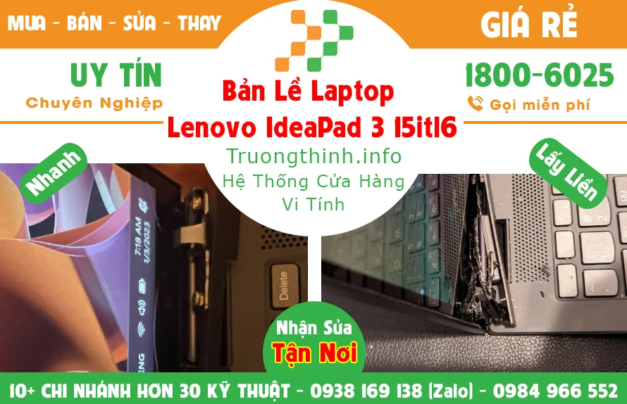 Bán Bản lề Laptop Lenovo Ideapad 3