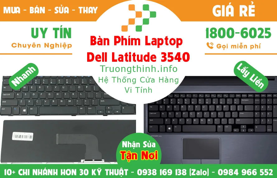 Bàn Phím Laptop Dell Precision 3540 Giá Rẻ | Vi Tính Trường Thịnh