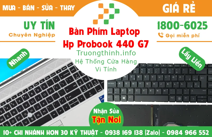 Mua Bán Bàn Phím Laptop Hp probook 440 g7 Giá Rẻ | Vi Tính Trường Thịnh