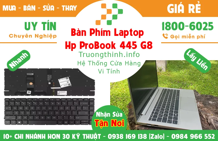 Mua Bán Bàn Phím Laptop Hp probook 445 G8 Giá Rẻ | Vi Tính Trường Thịnh