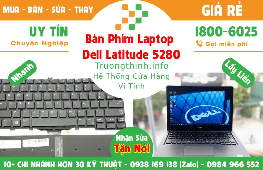 Bàn Phím Laptop Dell Latitude 5280 Giá Rẻ | Vi Tính Trường Thịnh Bàn Phím Laptop Dell Latitude 5280 Giá Rẻ | Vi Tính Trường Thịnh