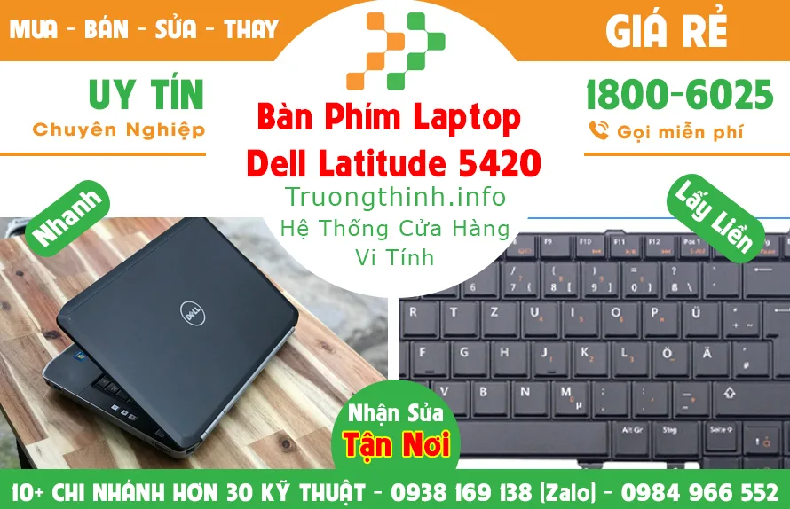 Bàn Phím Laptop Dell Precision 5420 Giá Rẻ | Vi Tính Trường Thịnh