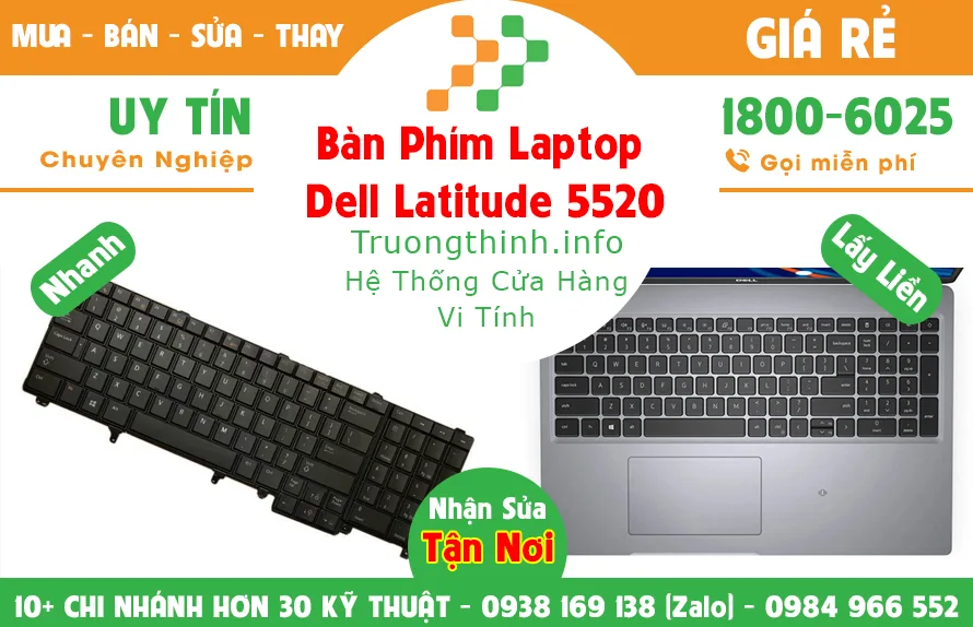 Bàn Phím Laptop Dell Precision 5520 Giá Rẻ | Vi Tính Trường Thịnh