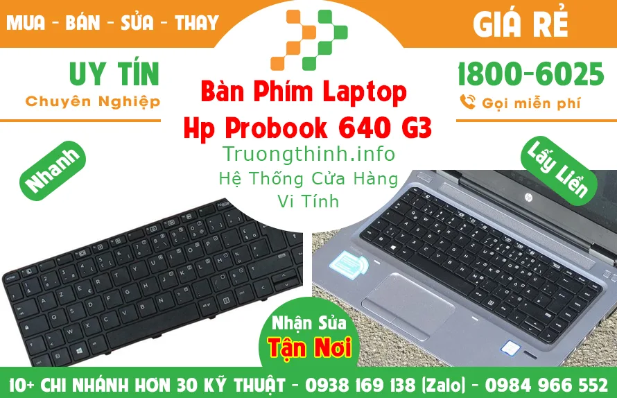 Mua Bán Bàn Phím Laptop Hp probook 640 G3 Giá Rẻ | Vi Tính Trường Thịnh