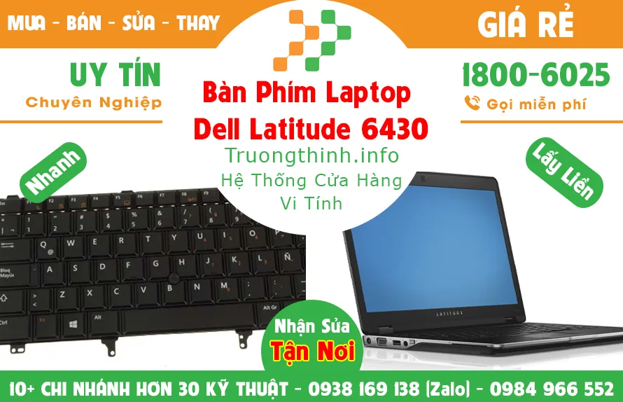 Bàn Phím Laptop Dell Precision 6430 Giá Rẻ | Vi Tính Trường Thịnh