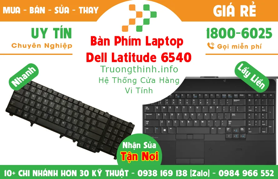 Bàn Phím Laptop Dell Precision 6540 Giá Rẻ | Vi Tính Trường Thịnh