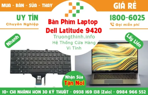 Bàn Phím Laptop Dell Latitude 9420