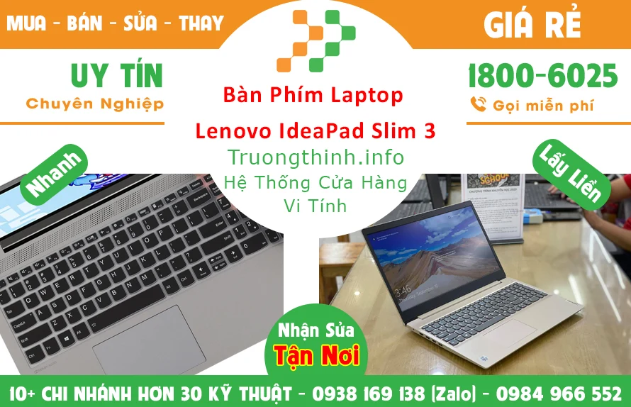 Bán Bàn Phím Laptop Lenovo Ideapad 3 Chính Hãng Giá Rẻ