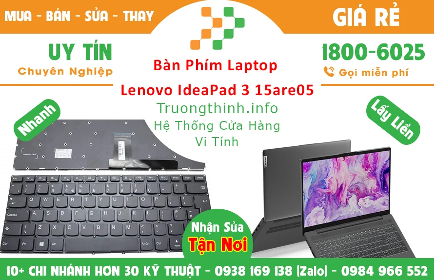 Bán Bàn Phím Laptop Lenovo Ideapad 3 Chính Hãng Giá Rẻ