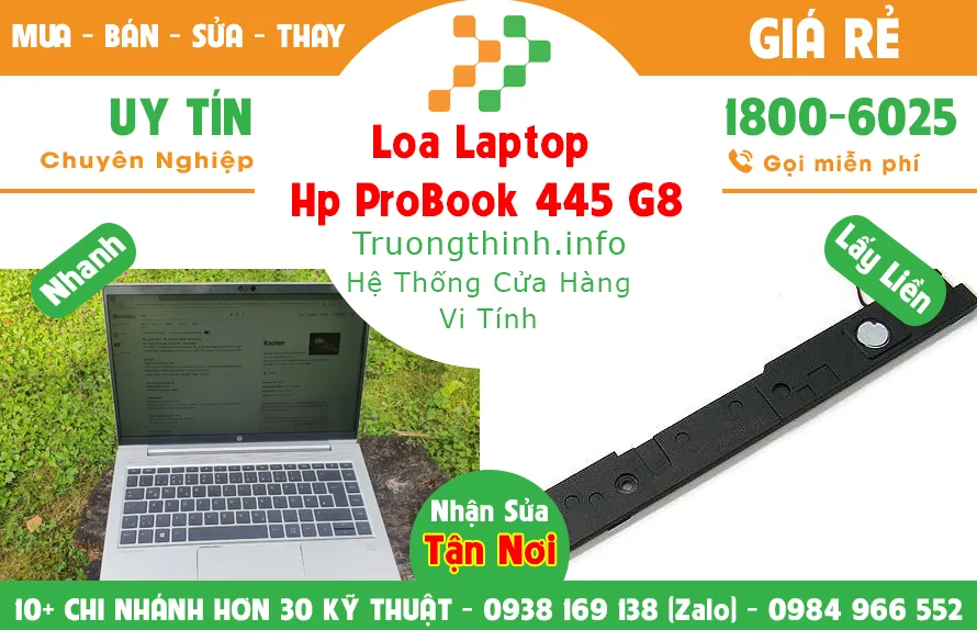 Mua Bán Loa Laptop Hp probook 445 G8 Giá Rẻ | Vi Tính Trường Thịnh