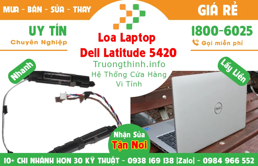 Mua Bán Loa Laptop Dell Latitude 5420 Giá Rẻ | Vi Tính Trường Thịnh