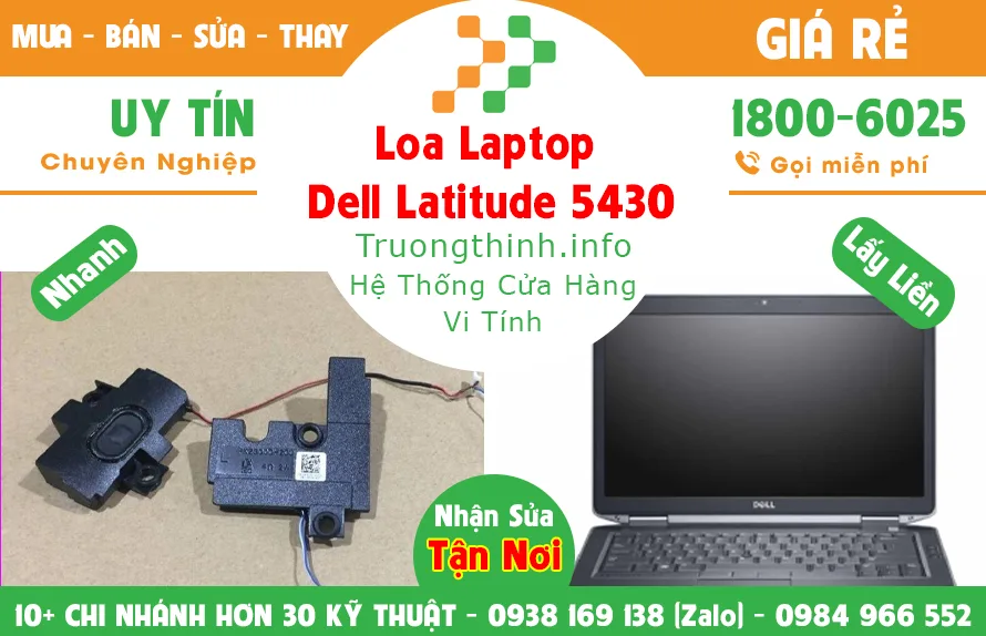 Mua Bán Loa Laptop Dell Latitude 5430 Giá Rẻ | Vi Tính Trường Thịnh