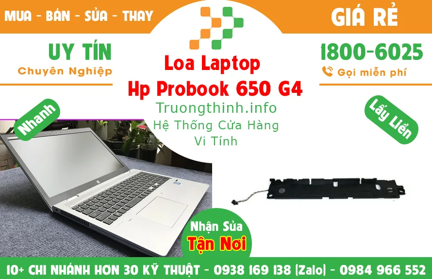 Mua Bán Loa Laptop Hp probook 650 G4 Giá Rẻ | Vi Tính Trường Thịnh