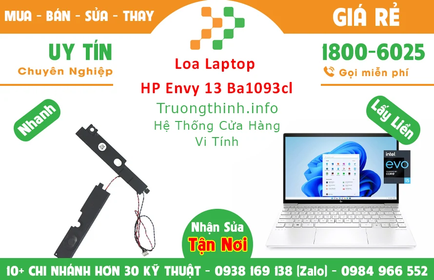 Bán Loa Laptop HP Envy 13 Ba1093cl