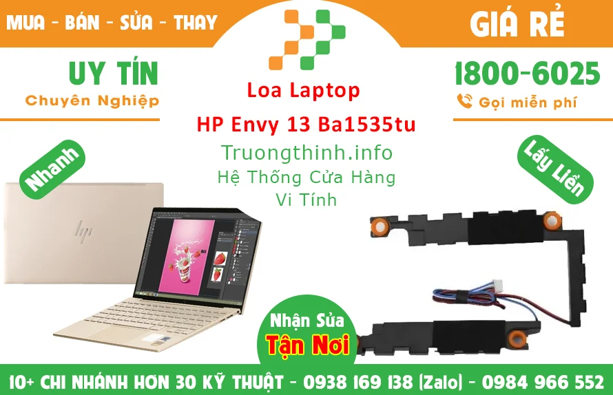 Bán Loa Laptop HP Envy 13 Ba1535tu