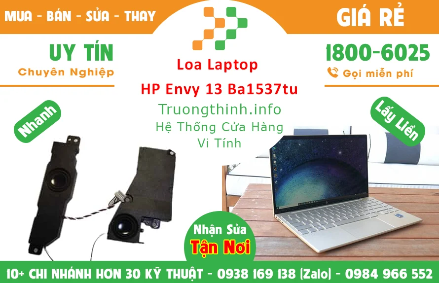 Bán Loa Laptop HP Envy 13 Ba1537tu