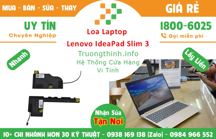 Bán Loa Laptop Lenovo Ideapad Slim 3