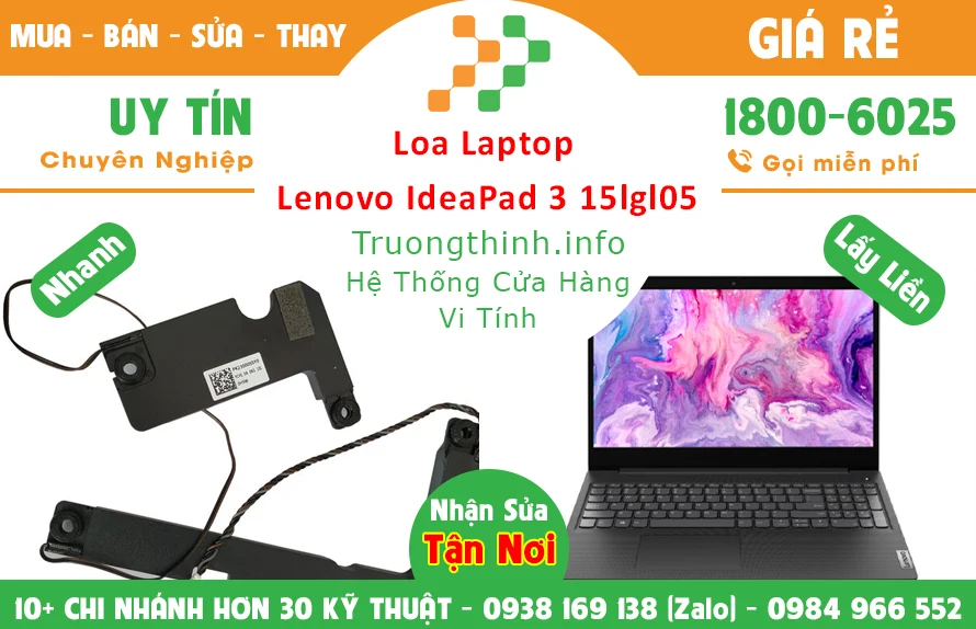 Bán Loa Laptop Lenovo Ideapad 3 15Lgl05