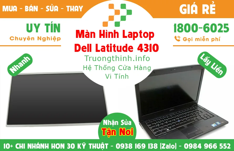 Màn Hình Laptop Dell Precision 4310 Giá Rẻ - Vi Tính Trường Trịnh