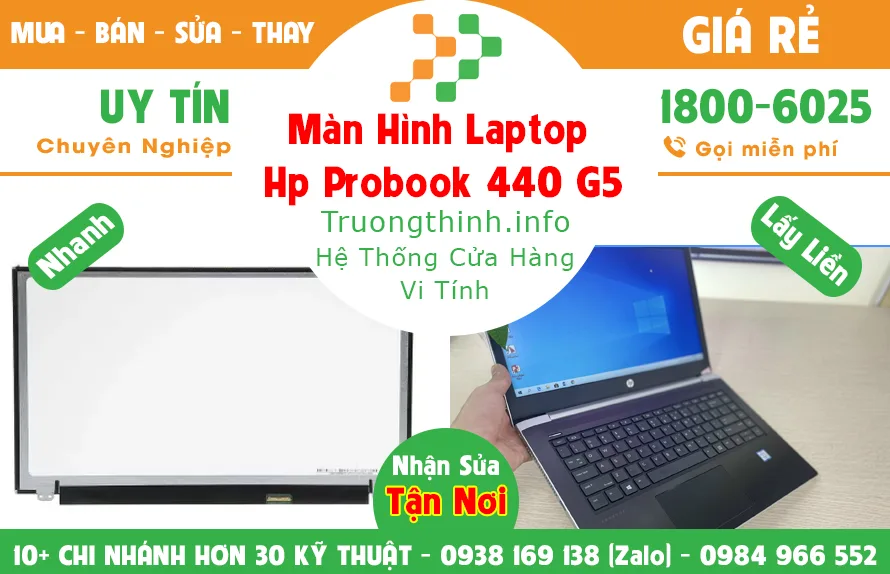 Màn Hình Laptop Hp probook 440 g5 Giá Rẻ - Vi Tính Trường Trịnh