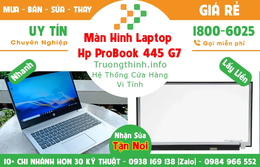 Màn Hình Laptop Hp probook 445 G7 Giá Rẻ - Vi Tính Trường Trịnh