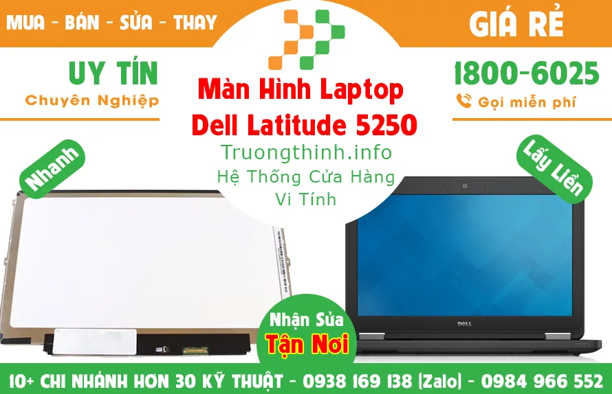 Màn Hình Laptop Dell Precision 5250 Giá Rẻ - Vi Tính Trường Trịnh