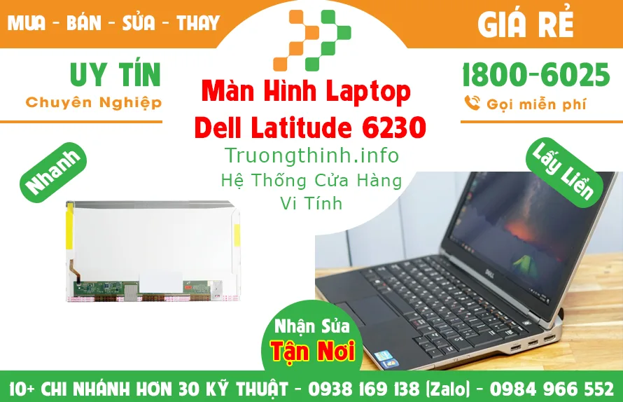 Màn Hình Laptop Dell Precision 6230 Giá Rẻ - Vi Tính Trường Trịnh