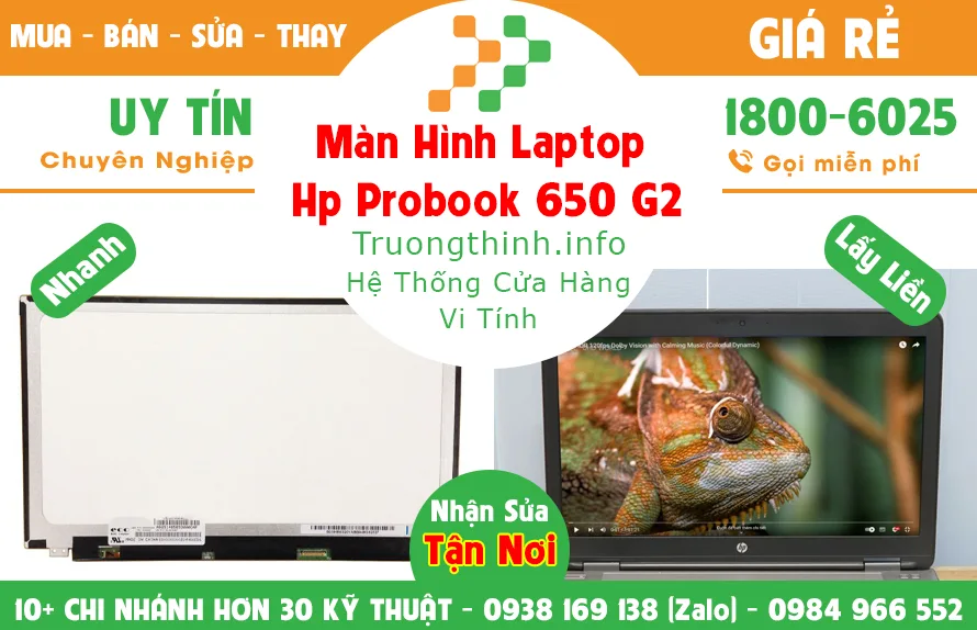 Màn Hình Laptop Hp probook 650 G2 Giá Rẻ - Vi Tính Trường Trịnh