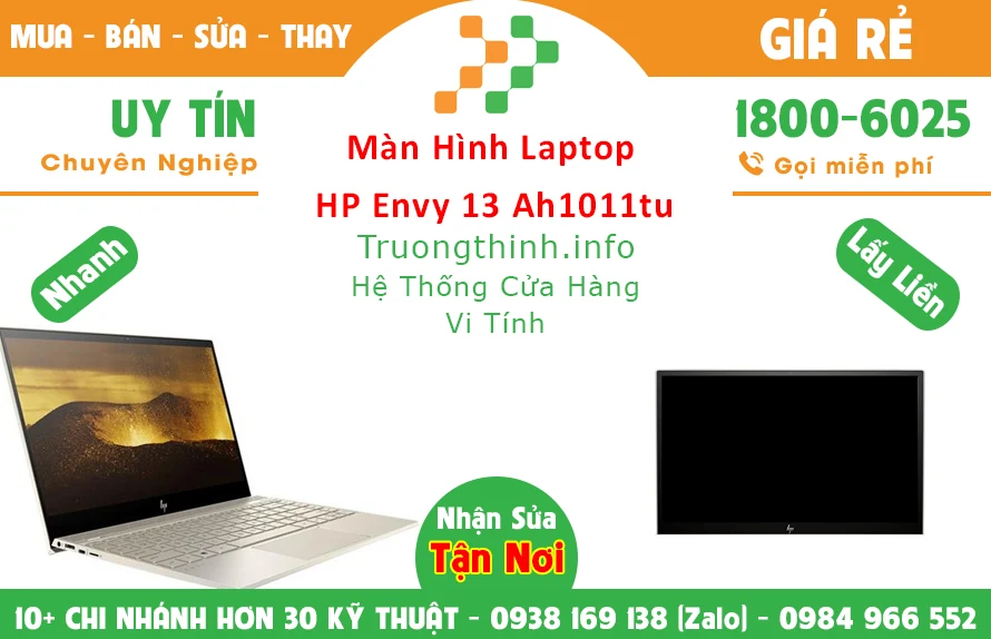 Màn Hình Laptop HP Envy 13 Ah1011tu Chính Hãng Giá Rẻ