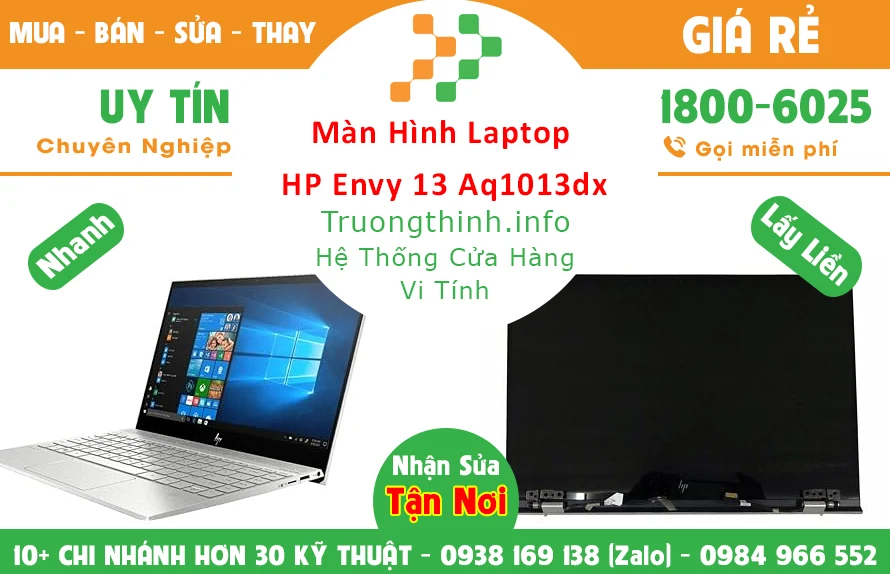 Màn Hình Laptop HP Envy 13 Aq1013dx Chính Hãng Giá Rẻ