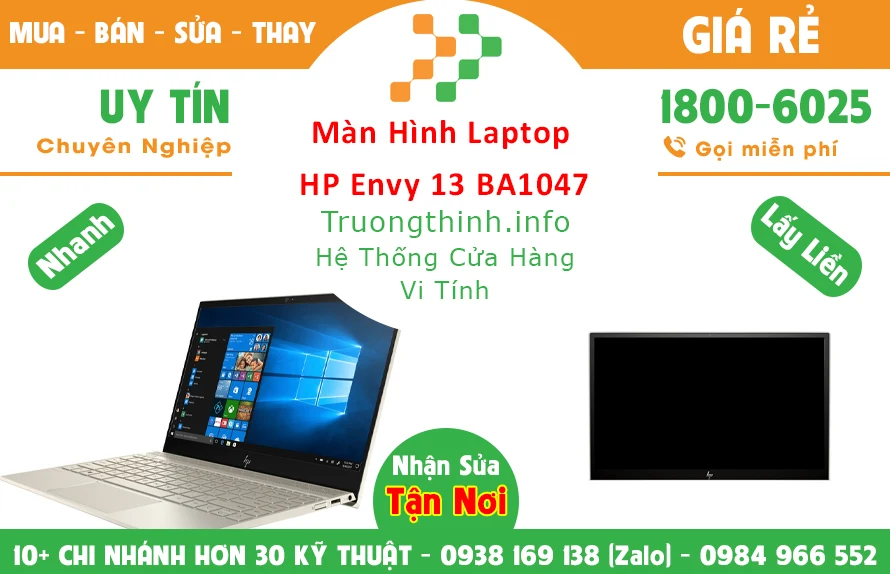 Màn Hình Laptop HP Envy 13 Ba1047 Chính Hãng Giá Rẻ