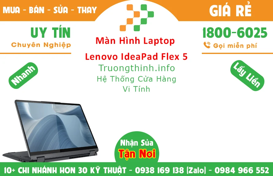 Màn Hình Laptop Lenovo Ideapad Flex 5 Chính Hãng Giá Rẻ