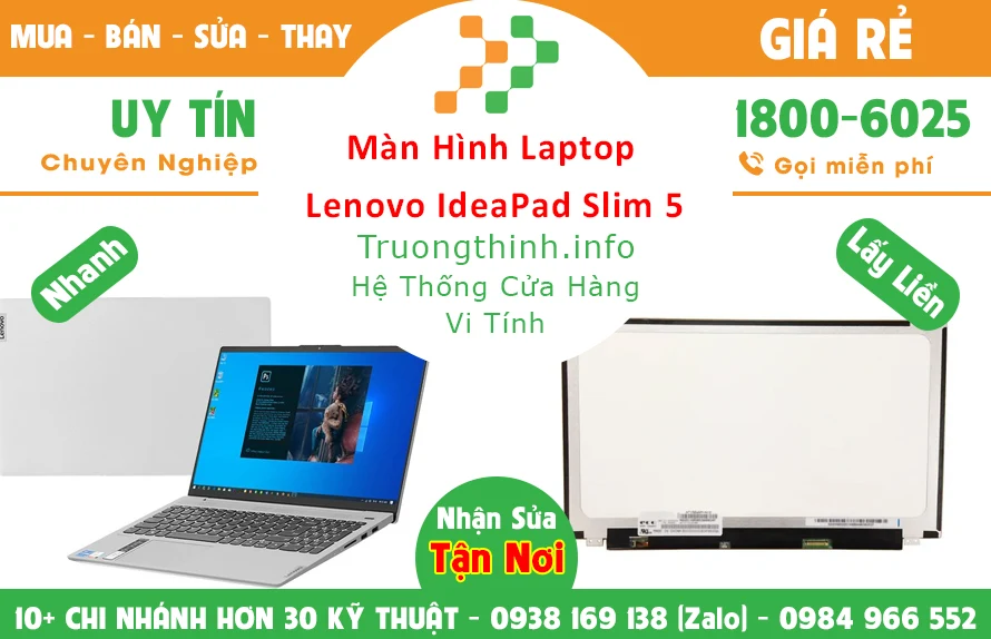 Màn Hình Laptop Lenovo Ideapad 5 Slim 5 Chính Hãng Giá Rẻ