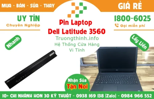 Pin Laptop Dell Latitude 3560