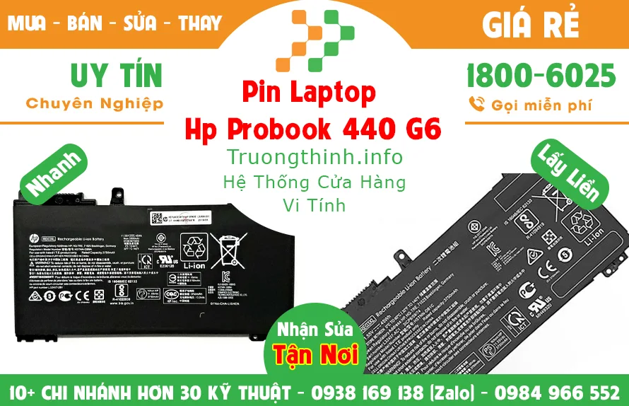 Mua Bán Pin Laptop Hp 440 g6 Giá Rẻ | Vi Tính Trường Thịnh